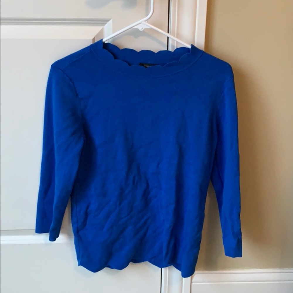 Blue sweater by Halogen, size medium
